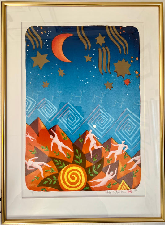 Anders Igelström litografi