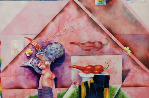 Ardy Strüwer "Pink pyramid"