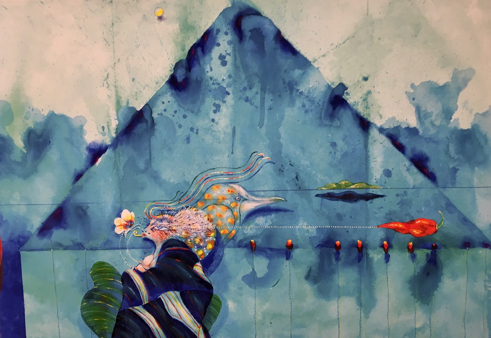 Ardy Strüwer "Blue Pyramid"